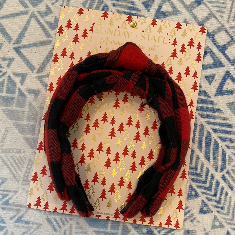 Mommy & Me Plaid Headbands ❤️
